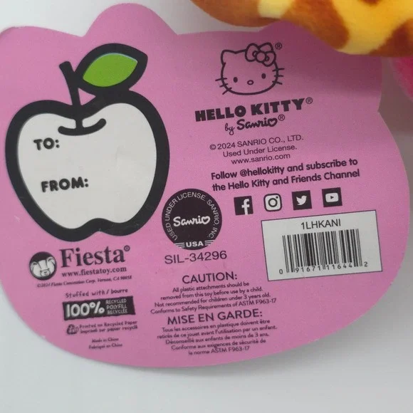 Sanrio Hello Kitty Friends Bundle Drawstring Bag Plush Pencil Case Blue Multi OS - Picture 11 of 15